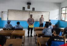 Cegah Mobilisasi Pelajar, Polres Ciamis Gelar Penyekatan dan Razia Perbatasan