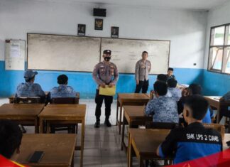 Cegah Mobilisasi Pelajar, Polres Ciamis Gelar Penyekatan dan Razia Perbatasan