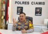 Polres Ciamis Amankan 38 Orang Provokator Ricuh Aksi Solidaritas Ojol di Gedung DPRD