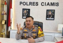Polres Ciamis Amankan 38 Orang Provokator Ricuh Aksi Solidaritas Ojol di Gedung DPRD