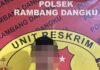 Polsek Rambang Dangku Berhasil Tangkap Pelaku Pencurian Sawit di Manunggal Jaya