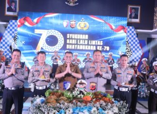 Polda Jabar Peringati Hari Lalu Lintas Bhayangkara ke-70, Tekankan Keselamatan sebagai Tanggung Jawab Bersama