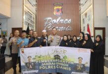 Momen Haru di Polres Ciamis: 10 Warga Diberangkatkan Umrah sebagai Bentuk Apresiasi