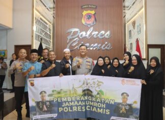 Momen Haru di Polres Ciamis: 10 Warga Diberangkatkan Umrah sebagai Bentuk Apresiasi