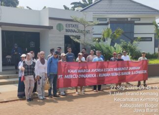Warga Avoria Estate Tuntut Jaminan 20 Tahun Bebas Banjir dan Longsor