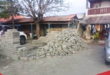 Proyek Paving Blok di Pulau Cangkir Diduga Luput Pengawasan, Tak Ada Papan Informasi Publik