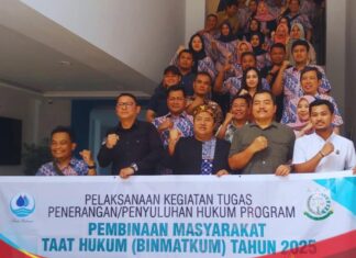 Perumda Tirta Pakuan Jadi Lokasi Binmatkum Kejari Kota Bogor, Fokus Kesadaran Hukum