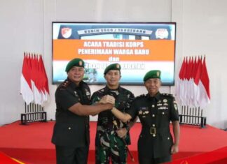 Dandim 0506/Tgr Pimpin Sertijab Danramil 03/Serpong dan Pasi Intel Kodim Tangerang