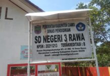 Beberapa Ruang Kelas Rusak Parah, SDN 3 Rawa Ciamis Butuh Perhatian Serius