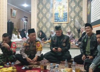 Kapolsek Sukaraja Hadiri Peringatan Maulid Nabi Muhammad SAW 1447 H