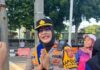 Dukung Patroli Mojang Lodaya Kapolda Jabar, Polwan Polres Bogor Sapa Warga Saat Uji Coba Car Free Day di Jalan Tegar Beriman