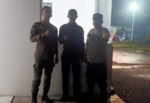 Bhabinkamtibmas Polsek Parung Polres Bogor Kontrol Satkamling, Antisipasi Kerawanan Kamtibmas
