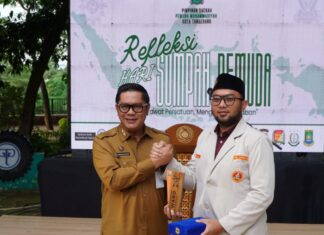 Pemuda Muhammadiyah Kota Tangerang Gelar Orasi Kebangsaan Peringati Hari Sumpah Pemuda ke-97