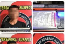Berkat Laporan Warga, Tiga Pengedar Sabu Diringkus Satres Narkoba Polres Muara Enim