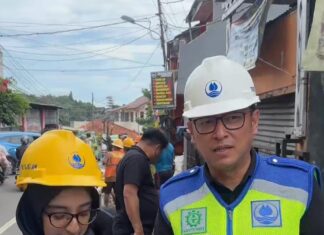 Perumda Tirta Pakuan Ganti Pipa Lebih Tebal di Tanjakan Pamoyanan untuk Atasi Kebocoran Berulang