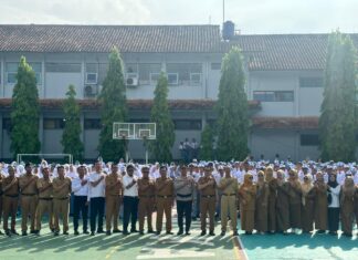Polres Ciamis Gelar Penyuluhan di Sekolah SMKN 1 Kawali, Antisipasi Kekerasan Anak dan Bahaya Geng Motor