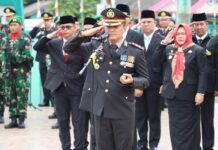 Peringati Hari Pahlawan ke-80, Pemkab Muara Enim Gelar Upacara dan Ziarah di TMP Ksatria Pertiwi