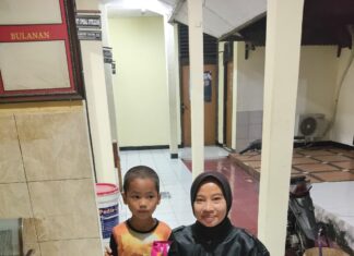 Polwan Polsek Parung Berhasil Temukan dan Kembalikan Anak Hilang di Desa Jabon Mekar