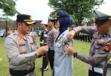 Polres Muara Enim Gelar Apel Operasi Zebra Musi 2025, Ratusan Personel Disiagakan