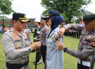 Polres Muara Enim Gelar Apel Operasi Zebra Musi 2025, Ratusan Personel Disiagakan
