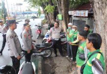 Operasi Zebra Musi 2025 di Muara Enim Tampil Humanis, Polisi Sapa Tukang Ojek