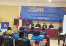 Temu Karya ke-VII: Adi Humaidi Terpilih Jadi Ketua Karang Taruna Kecamatan Curug Periode 2025–2030