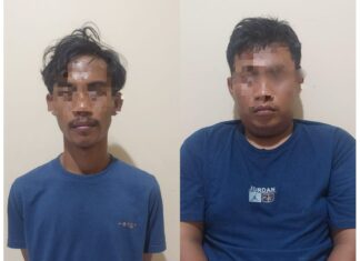 Polsek Cipondoh Tangkap Dua Pengedar Sabu di Poris Indah Tangerang, Sita Barang Bukti Lima Paket Sabu