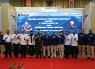 Wujudkan Proyek Strategis Sesuai GCG, PTBA dan Kejati Lampung Tandatangani PKS Bantuan Hukum dan TJSL