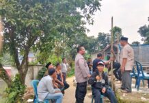 Perkuat Sinergitas dengan Warga, Bhabinkamtibmas Polsek Dramaga Sambang Kamtibmas di Desa Sukawening