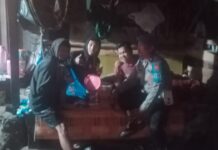 Bhabinkamtibmas Polsek Cijeruk Sambangi Pos Satkamling Cobadak, Perkuat Sinergi Jaga Kamtibmas