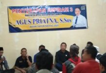 Serap Aspirasi Warga Desa Gerba, Agus Priatna DPRD Ciamis Fokus Pendidikan dan Kesehatan