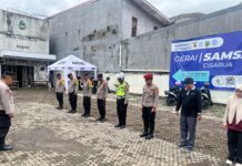 Pos Pam Cisarua Polres Bogor Gelar Apel Kesiapsiagaan Operasi Lilin Lodaya 2025 Sesuai Arahan Kapolres Bogor