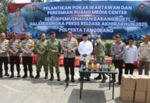Kriminalitas di Tangerang Turun 16,6 Persen Sepanjang 2025, Polresta Fokus Penguatan Pencegahan