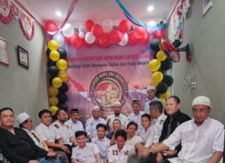 Satu Tahun Mengabdi, Yayasan Bahu ABA Indonesia Berbagi Bersama Anak Yatim