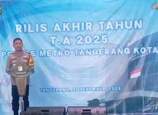 Rilis Akhir Tahun 2025, Polres Metro Tangerang Kota Fokus Berantas Narkoba dan Tingkatkan Penegakan Lalu Lintas
