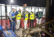 H. Sachrudin Pantau Langsung Peralihan Pipa TKR ke TB, Pastikan Proses Berjalan Sesuai Rencana