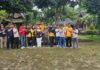 Polsek Kemang Gelar Olahraga Bersama Koramil dan Pemdes Pabuaran, Perkuat Sinergitas di Kecamatan Kemang