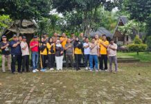 Polsek Kemang Gelar Olahraga Bersama Koramil dan Pemdes Pabuaran, Perkuat Sinergitas di Kecamatan Kemang