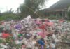 TPS Tak Difungsikan, Sampah Menggunung di Lahan Pribadi Warga Kronjo