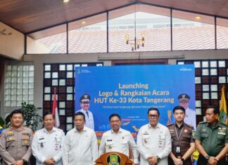 Pemkot Tangerang Launching Logo HUT ke-33 Bertema “Bersama Melayani Tiada Henti”