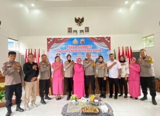 Polsek Kemang Gelar Pisah Sambut Kapolsek, Kompol Mohamad Taufik Digantikan AKP Yulita Heriyanti