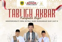 Peringatan Isra Mi’raj Bupati Bogor Hadirkan Ustadz Abdul Somad di Masjid Nurul Wathon