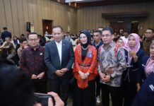 Kakanwil BPN Banten Harison Mocodompis Raih Penghargaan Golden Leader 2026 di HUT ke-6 JMSI