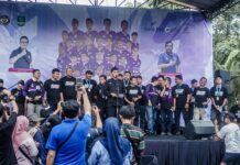 PSGC Ciamis Lolos Liga 2, Laskar Singacala Disambut Meriah Ribuan Masyarakat dan Suporter di Pendopo