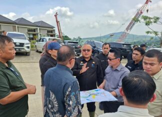 Sidak Lokasi Banjir, DPTR dan DPMPTSP Kabupaten Bogor Evaluasi Pembangunan di Sentul City