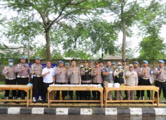 Cegah Penyalahgunaan Narkoba, Polres Metro Tangerang Kota Gelar Tes Urine Seluruh Personel