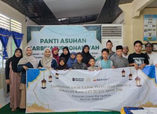 Ramadhan 1447 H, PT Bukit Asam Berikan Santunan Anak Yatim dan Duafa di Muara Enim