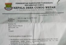 Diduga Tanpa Musyawarah, Ketua RW 04 Desa Curug Wetan Dinonaktifkan Sepihak oleh Kepala Desa