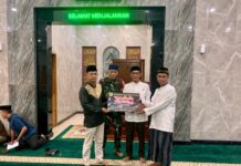 Camat Kemang Pimpin Tarling Di Masjid Nurul Ihsan Desa Bojong Sekaligus Serahkan Dana Hibah Rp 20 JT