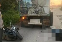 Kembali Kecelakaan Tunggal di Rumpin, Pemotor Tabrak Truk Meninggal Dunia